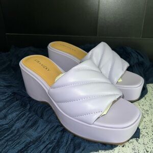 Lisa Vicky - Nordstrom Lavender Platform Sandals
